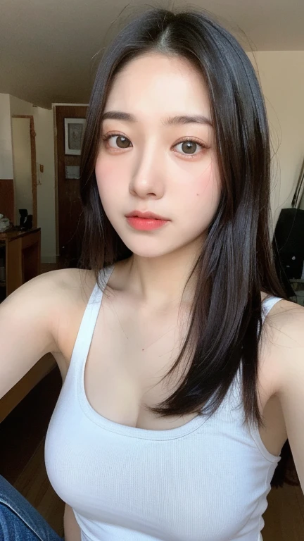 Female body, nsfw, ((gigantic bosom)), (plump:0.8), (nude, sexy), beautiful skin, ((topless, shirtless, breasts out)), transparent, transparent clothes, transparent attire, ((big breasts)), (nsfw), (white skin), (best quality), photorealistic