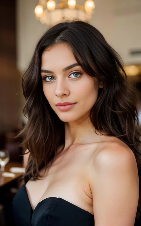 Beautiful brunette with blonde highlights, (Nude, Black lingerie ), Full body, Random pose, highly detailed, 22 years old, , , smile face, natural wavy hair, blue eyes, high resolution, Masterpiece, Best quality, Intricate high detail, Highly detailed, Sharp focus, Detailed skin, realistic skin texture, texture, detailed eyes, professional, 4k, charming smile, shot on Canon, 85mm, shallow depth of field, Kodak Vision Color, Perfect Fit Body , extremely detailed, photography_\(ultra\), Photorealistic, Realistic, Post-processing, maximum details, roughness, real life, ultra realistic, Photorealism, photography, 8k UHD, photography, busty