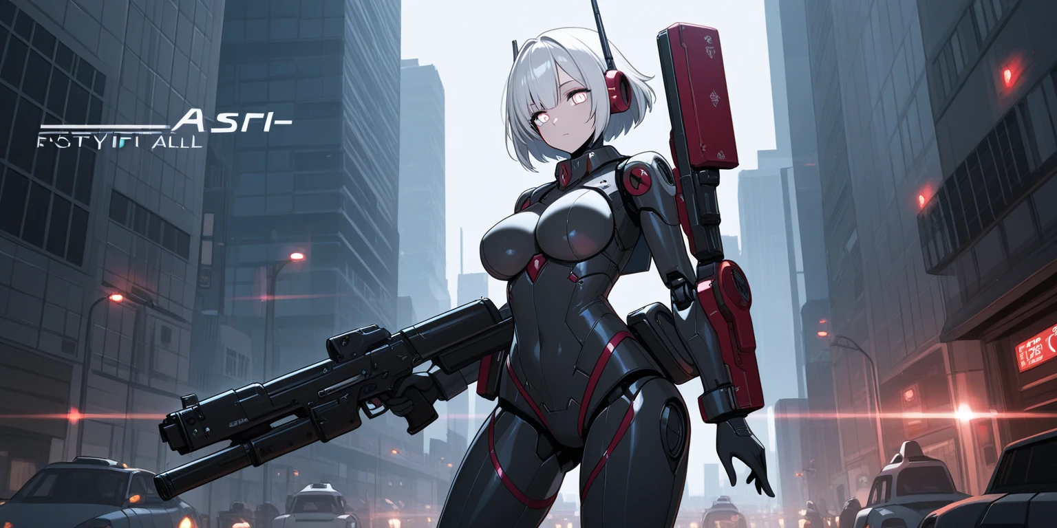 beautiful young girl in a futuristic female warrior armor(cyborg neon armor), style Soviet poster, USSR poster, guns and swords in the background, mech war in the background, sunny weather, anime, manga graphics, dark colors, offset printing, high detail, Poster, 8K, HD, CMYK, Happy, Natural Lighting --q 2 --ar 9:16,whit demon mask oni, nsfw nude