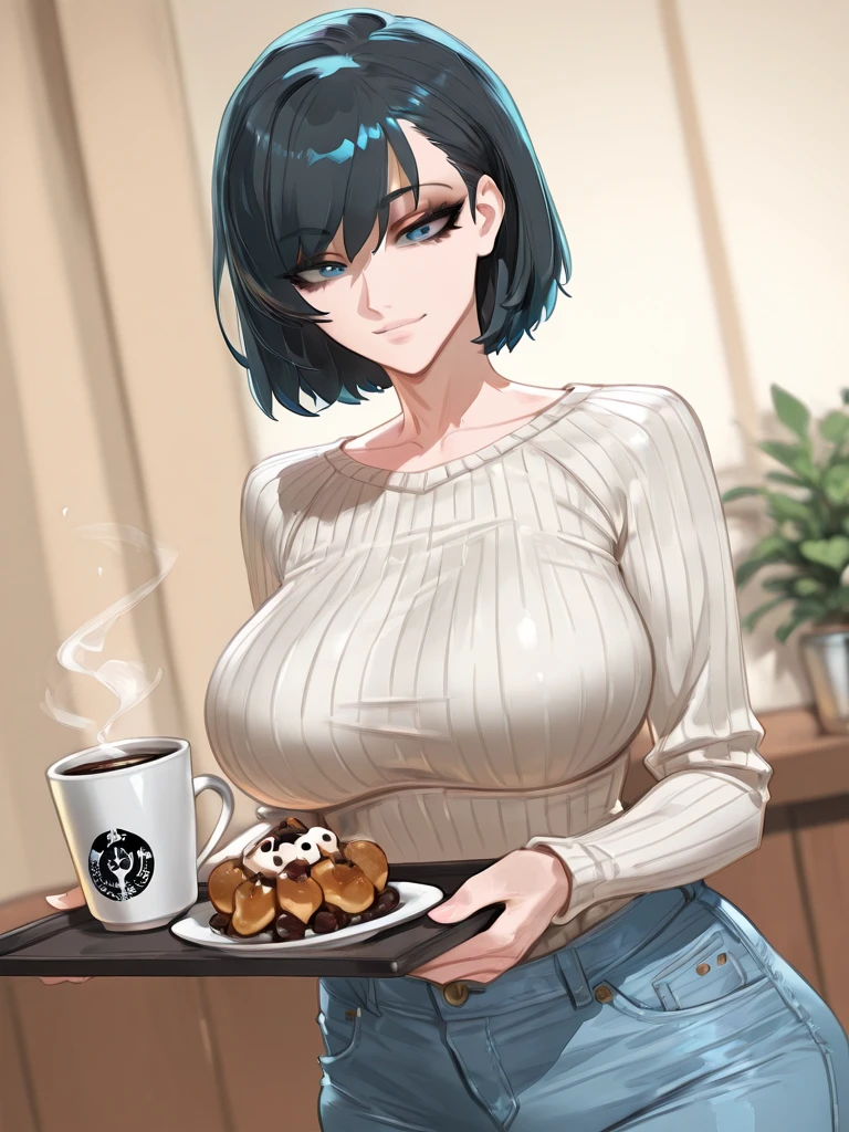 masterpiece, highres, best quality:1.2), (retro artstyle, 1990s \(style\):1.2), intricate details, vibrant image, sharp focus, trending on pixiv
HayamiAyuko, solo, mature female, 40yo, milf, (dark skinned female:1.2), (dark skin:1.1), posing,,
black hair, short hair, (makeup:1.05), brown eyes, perfect eyes, perfect face, detailed hair, detailed face,
,, , , purple make up , red lips , blushing , brown eyes , purple make up above eyelashes , , , big breasts , , , , breasts jiggle ,, smile , blush , pink room , cow bikini , , massive breasts , cup of milk , cake , blushing , eyes closed , cow collar