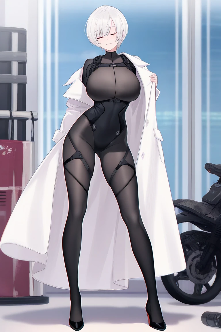 NSFW, uncensored, 
Simple white background, There is no one in the background, Absolutely white background, 
1 girl, ,young woman, boudica (fate), beautiful long legs,beautiful body, Large, saggy breasts,
White shirt,tie, Not wearing underwear, Her nipples and clitoris were erect and pointed enough to be seen through her clothes., Close up of monster cock being inserted into vaginal hole with hips pressed together, resulting in creampie, 
blabluek eye, Long Hair,Twin tails, hair ornaments, レオタードのchestのブラジャーは布の少ないマイクロビキニスタイルの青と白のストライプビキニのデザイン, She&#39;s wearing only a striped bikini bra,

From before, From below,
beautiful Nose,beautiful character design, perfect eye, perfect face,expressive eye,Perfect balance,
View your viewers,(Focus on her face),Mouth closed, (Innocent_big_eye:1.0),(Light_笑face:0.3),
Official Art,Very detailed CG ユニティ 8k 壁紙, Perfect lighting,colorful, bright_front_face_Lighting,White skin,

In order to allow the viewer to see the vaginal opening, the legs are raised high in the maitingpress style, and the crotch fabric is removed to the side to reveal the vaginal opening., A close-up of the vaginal opening shows that it has been opened wide enough to see the cervix., The state is that the vaginal wall is slippery with juice and covered in thick cream, dripping cream, dripping from the large hole of the wet and open vagina and the erect clitoris, twitching, opening the labia majora wide to the left and right with both hands, cream dripping from the vaginal hole.,
With heavy breathing, she unzipped the man&#39;s pants and clung to his waist, giving him a hand job on his long and thick monster cock while sucking the pre-cum that was overflowing from the head of his cock with a blow job., 更に蕩けたfaceで口に頬張ってiramatioで亀頭をベロベロ舐め回している, The man was so turned on by her squirting that he grabbed her head as she knelt down and made her squirt deep in his mouth.,
男の睾丸は玉袋が腫れて垂れる程精液を生成しfaceやchestから伝って腹や太腿や脚まで大量の精液をbukkake,
The man&#39;s monster cock, waiting for the right moment, pushes open her vaginal hole in a maitingpress style and penetrates her cervix with intense piston movements.,

(masterpiece:1.0),(Highest_quality:1.0), 超High resolution,4K,Very detailed,
photograph, 8k, High resolution, Absurd:1.2, 400 for Kodak Port, Blurred Background, Lens flare, (Vibrant_color:1.2),プロのphotograph,
(beautiful,big_chest:1.0), (beautiful_face:1.5),(narrow_Waist),