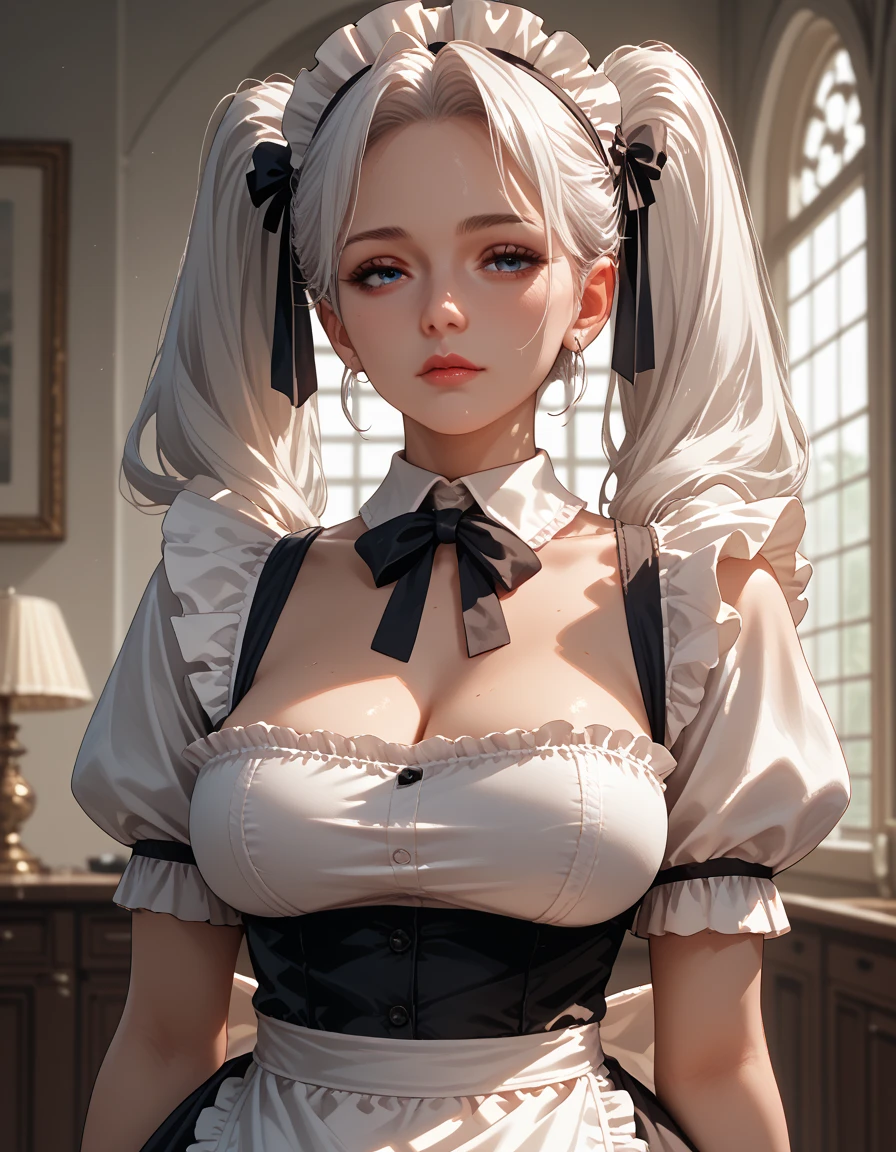 (random porn pose:1.2),apron,(Thin type:1.8),(large breasts),(random hairstyle),(Highest image quality, (8K), Ultra-realistic, Best Quality, High quality, High Definition, high quality texture, high detailing, Beautiful detailed, fine detailed, extremely details CG, Detailed texture, realistic representation of face, masterpiece, presence)