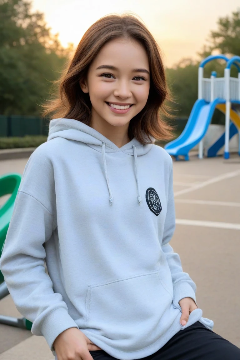 hight resolution、high-level image quality、in 8K、Real live-action、生a picturegraphy、top-quality、masterpiece、超hight resolution、生a picture、ren、Beautiful fece、masutepiece、((Obscene content))、For adults、charm of 、absurderes、((((Japan elementary school students))))、Japan Girl、((8years old))、((with round face))、((Thick eyebrows))、((Cute little face))、de pele branca、Juvenile physique、short neck、Smaller chest、kne、 thighs thighs thighs thighs、独奏、fullllbody、Very nice、、(((Sweatshirt)))、 ((Ubic area))、(Mansuji)、((Plain white panties))、Are sleeping、(Photorealsitic:1.37)、Photon mapping、Realistic、Radio City、Physically Based Rendering、depth of field rally background、a picture、(((a junior idol in Japan)))、Sparkling eyes、shiny lip、too bright natural light、The Bright Sun、Too bright sunlight、(((((8years old)))))、(((Pubic area)))、(Mansuji)、Open your legs、Open your crotch、Only one person,short-cutの髪型、short-cut、Alone、Show off、((unmanned playground))、Show me your panties、((Short hairstyles、short-cutの髪の毛))、No coat of arms、((Without emblem))