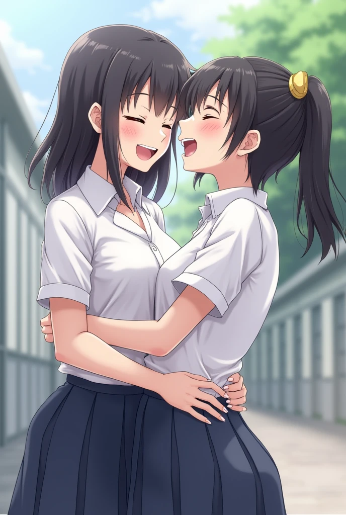 (baby:1.5), (absurdes, 8K, 4K, Tabletop, Extremely detailed:1.2), highest quality, Perfect Anatomy,Perfect Face,Look forward,High humidity,shortness of breath,High humidity,humid,blush, Black Hair, Hair ties, hair band, Outdoor, hair ornaments, Long Hair, Twin tails, (Sweaty:1.2), Embarrassing, (wet:1.2), (rain:1.2), (Oily skin:1.1), Nude, Browsing Caution, In the city, on the road, In the crowd, convenience store, (Very short stature:1.5), (cum body:1.6), (Two little girls are kissing each other:1.5), (Both eyes closed:1.3), A happy smile, (night:1.2), (surrounded by a group of old people:1.8), (orgasm:1.6), (Little girls sitting side by side:1.3), (She is masturbating the penis in front of her.:1.5), (how does it:1.7), (Cum in mouth:1.3)
