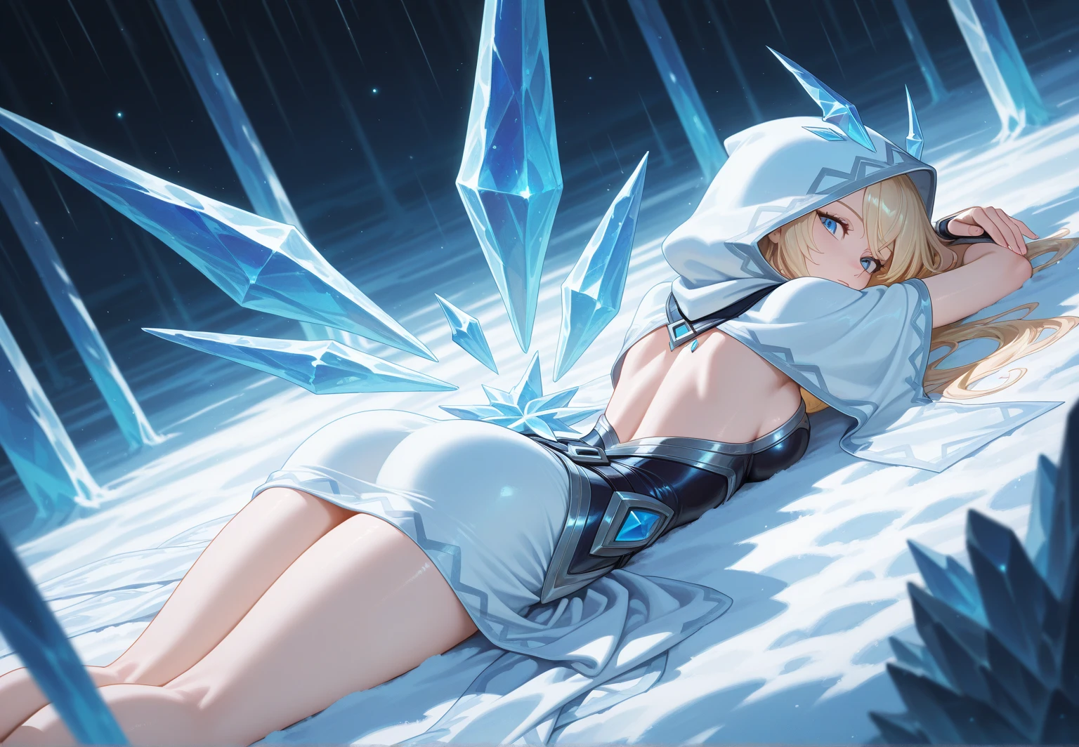 (((Perfect body,White and tender skin,(((Ninja Costume,White Cape,))),(((hyuugahin,hyuugahin,hinata\(boruto\),hyuugahin, "black long hair", blue eyes,blunt bangs))),((masterpiece)),high resolution, ((Best quality at best)),masterpiece,quality,Best quality,((( Exquisite facial features,Looking at the audience,There is light in the eyes,blush,Happy,lol))),Holding a sword))),(((Light and shadow,Huge breasts))),(((Looking at the camera,black background,))))