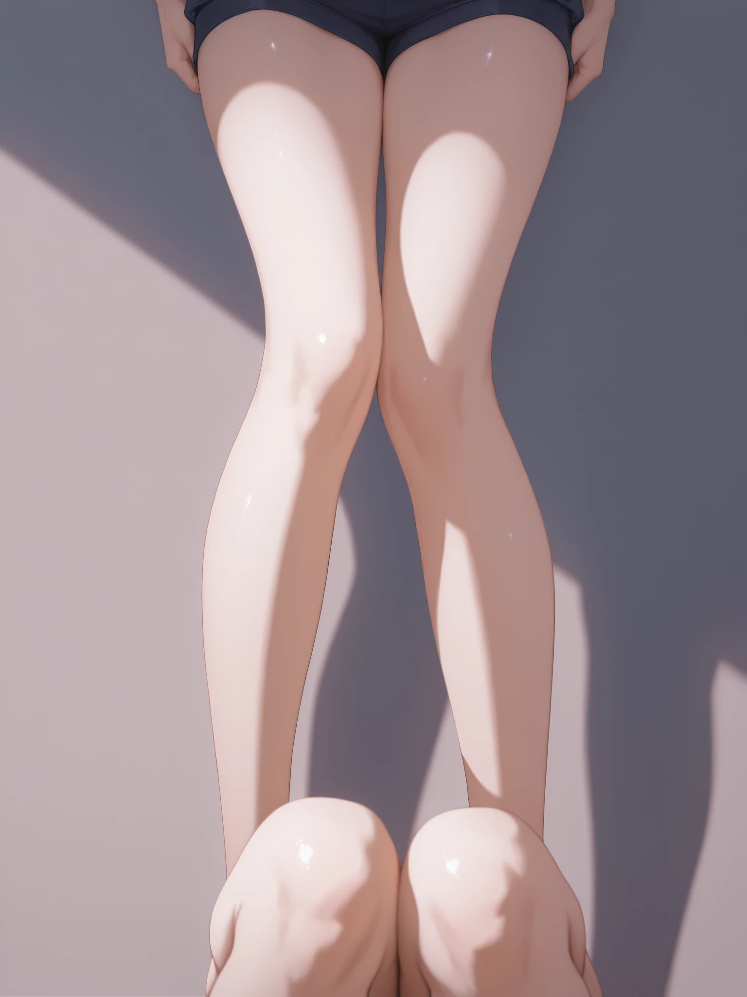 masterpiece、Fully nude sexy older sister front standing illustration for character modeling、White background、No pose、don't bend your arms、Legs do not bend、Do not bend at the waist