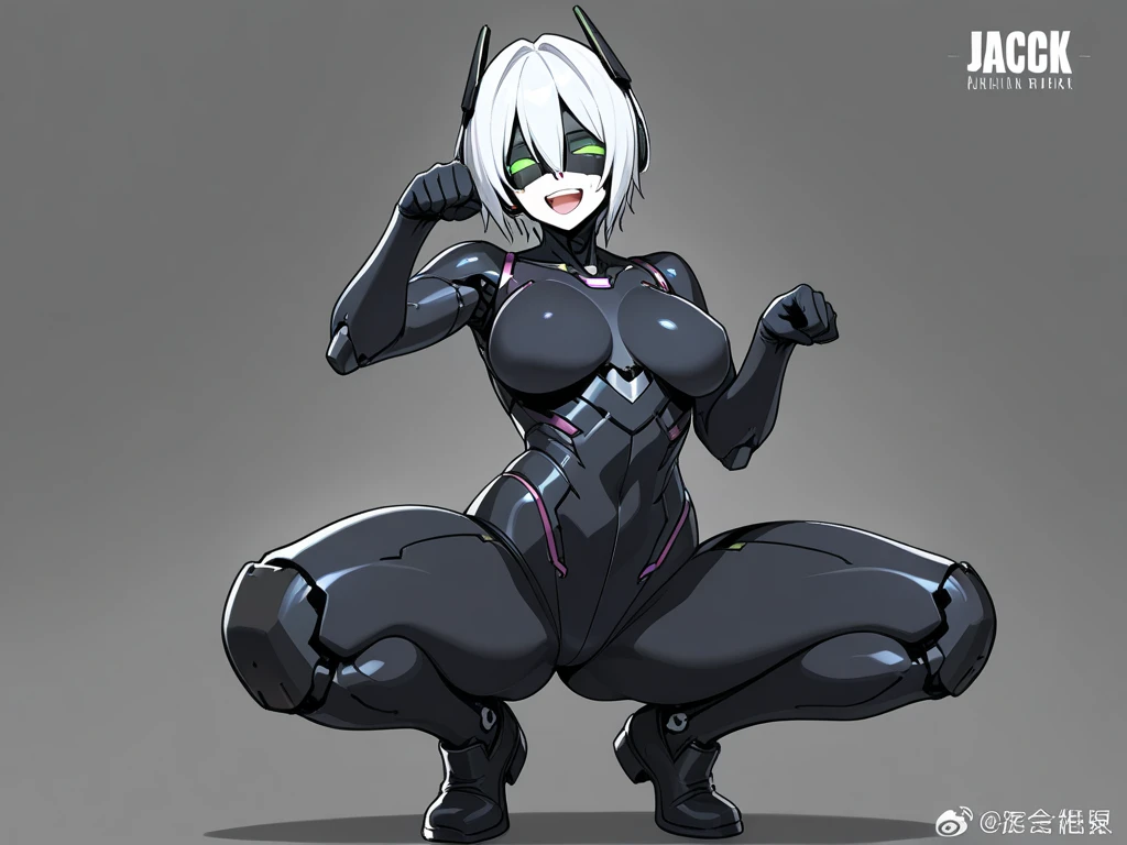 (( perfect symmetrical eyes: 1.2)), perfect proportions, anatomically correct, (head to toe: 2.0), (full body image: 2.0), 1girls, solo, (Casshern: 1.6), extremely stylized, deviant art, masterpiece, highly detailed, bright eyes, ((wide hips)), detailed eyes, expressive detailed eyes, wide eyed, detailed pupils, futuristic, ((1950s scifi helmet)), ((pointy helmet)), Rubber Gloss, blush, (rubber skinsuit:1.4), fur lined white boots, blush, small breasts, lots of freckles, super textured detailed skin, entire body image, full body shot, nvinkpunk, professional photograph of alexander_skarsgard, tassles, large beads, navy blue orange and white, ((crouching)), cyberpunk, inkpunk