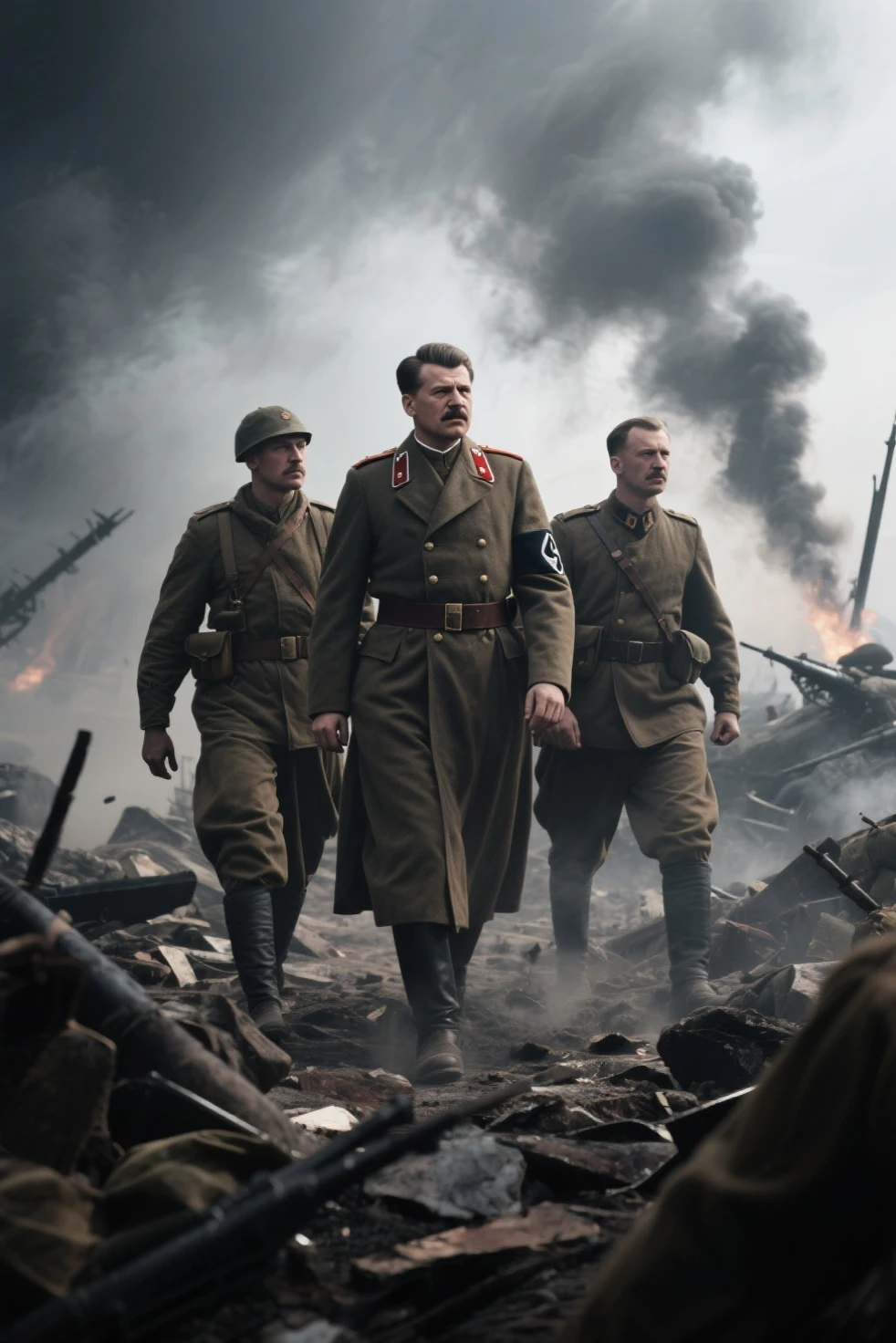 A paramilitary and criminal group with a national socialist and fascist ideology with desires for separatism and to form their own nation in Patagonia called GALAP and they are a powerful group with fanaticism for the figure of Adolf Hitler. 
