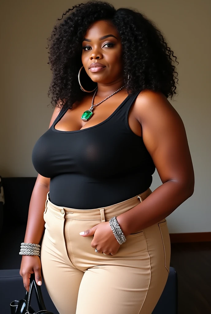 nude woman in black pants posing in a garden with a gazebo, full subject in shot, thicc, perfect body, smooth in the background, ebony, smooth shapes, natural pose, with brown skin, in the yard, character is in her natural pose, in a black betch bra, cinematic goddess body shot, with backdrop of natural light, sexy hot body