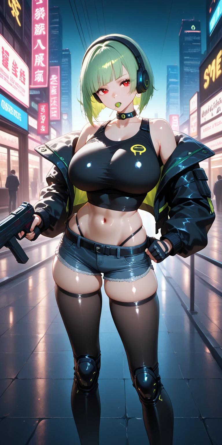 gwen tennyson,tracer,yorha 2b,y'shtola rhul,rebecca chambers,overwatch,nier automata,mech pilot,mech workshop, tattoos,orange and silver plugsuit,white short sleeve pilot top,steel lycra micro shorts,garter belt,uncovered belly, short hair,cute makeup,green eyes,dimensional golden hair,shy smile,freckles,beautiful girl,large breasts,8k,ultra detailed,realistic,fantasy art,mech suit,cyberpunk suit,mechanic outfit,ear piercings,saiyan girl,saiyan female,white short sleeve mech jacket, wet shirt,pilot goggles,
