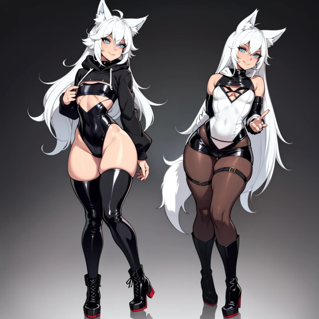 a drawing of a woman in a bodysuit with her hands on her hips, hands behind her body pose!, clean anime outlines, pudica pose gesture, sketchy artstyle, anime pose, thick outline, cell shaded adult animation, neutral pose, fully body pose, 3 / 4 pose, villain pose, anime sketch, rough sketch, clear outfit design, old sketch