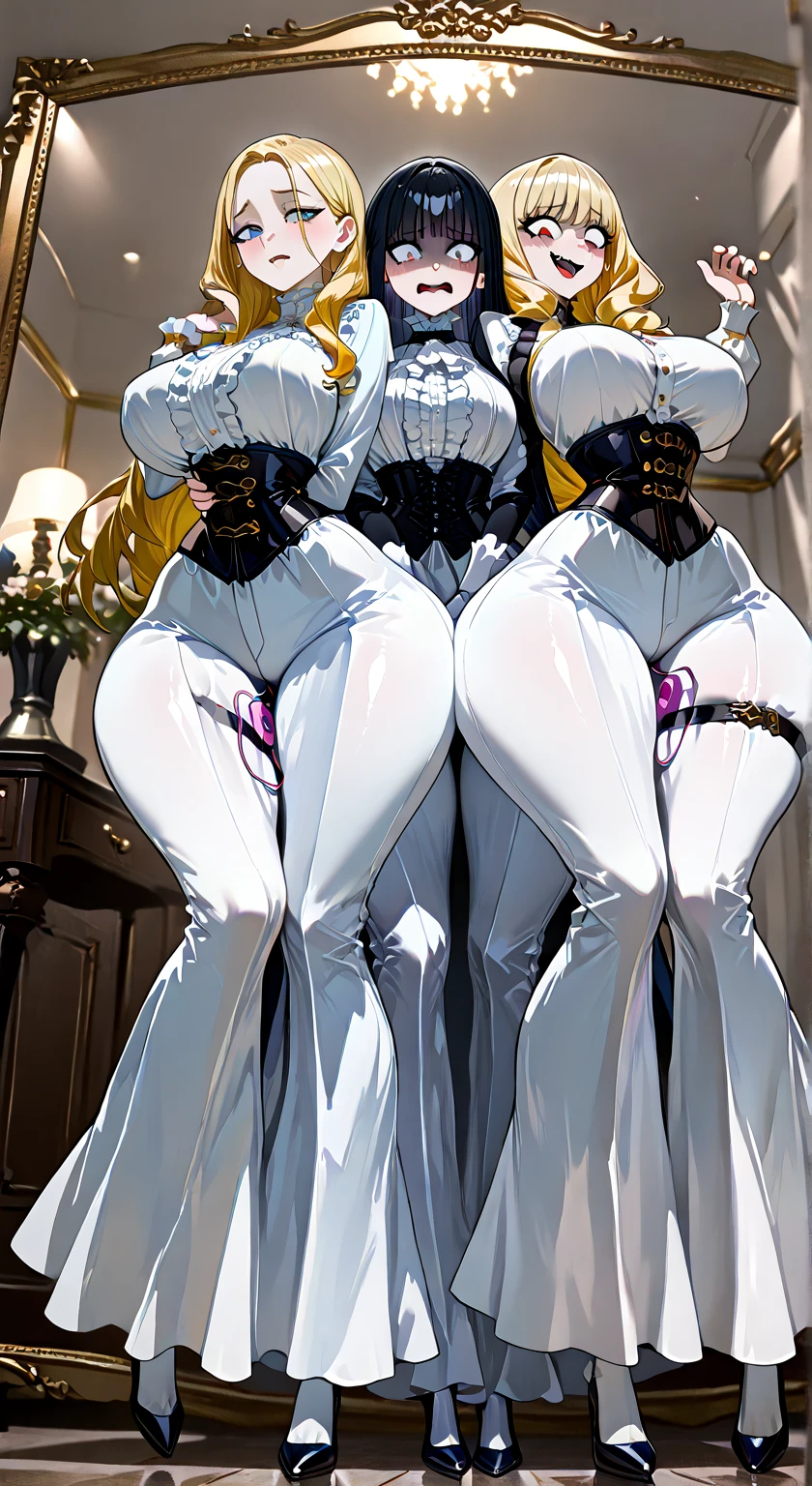 White and Gold, 电影照片whole body女性天使, Her appearance perfectly blends the ancient mystery. Have the face and style of a contemporary supermodel, She exudes a kind of cold and detached beauty, Giant angel feather wings, (Perfect body proportions:2), porcelain impression, (The light of the Alps:1.2), Delicate round face, Platinum White Hair, Eye roll, short nose, thick lips, Protruding chin, Long white hair, Coarse hair, #11: Messy Wavy Hair, Full, large , Elf, earrings, Lavender Satin Lipstick, (fairy lights), （whole body）[(detail:1.2): [ (many small detail:1.3) : [ (many ultrasmall detail: 1.2):(Very detailed ultra-small edges and micro-relief:1.5):0.7 ]: 0.4 ] :0.2]  