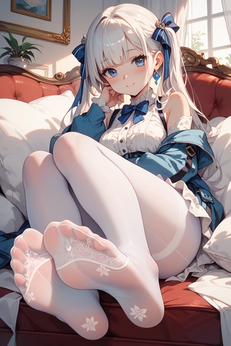 ((masterpiece)), (best quality:1.2),(very fine 8K CG wallpaper1.2),colorful,(ultra-detailed:1.2),(illustration:1.2)
white pantyhose
foot,