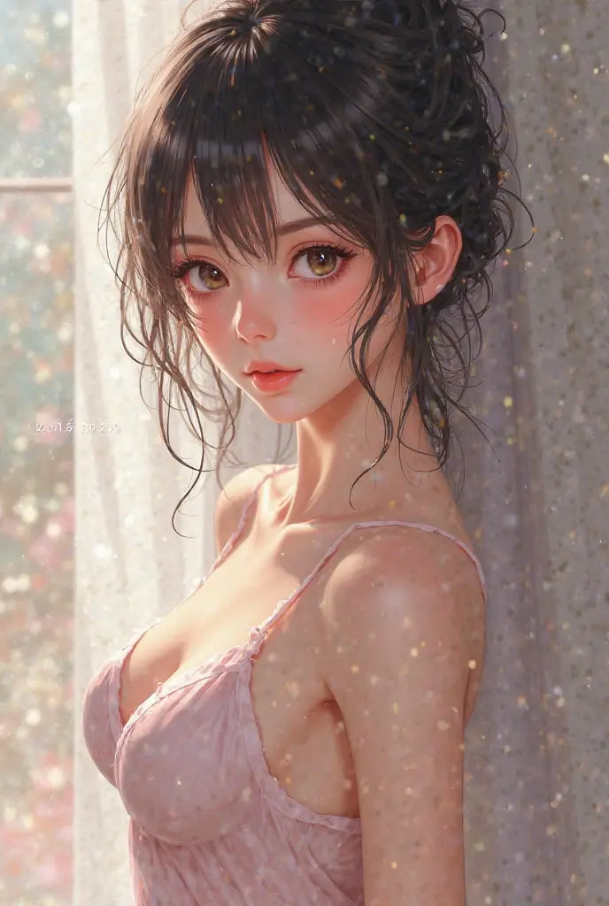 {{{{{3,318 trillion pixels high resolution, nsfw, A girl I thought was still very young showed her panting face and ample breasts so I gave her an aphrodisiac to make her look even sexier and her innocent appearance was tinted with a sexy aura, As she increases the concentration of the aphrodisiac she begins to kneeling straddling her lover and cowgirling, Realistic scenery and lovely nudity Japanese girl in a romantic Cylindrical crystal sparkling herbarium filled with flower oil, She's panting sleepy and pursing her lips just before accepting a cute kiss, unhooking her bra to reveal her nipples and full tits, thicken the lips look pretty, Her fluffy skin and curvy back, Boobs are fluffy and bouncy, Tits that get rounder bigger}}}}}, {{{{{detail of The panting face of a neat and cheerful girl loved by everyone, Her cute nipples and supple legs and romantic panting Inside a sparkling herbarium in female hormones oil depicted in detail, Trapping her in a cylindrical sparkling herbarium and oiling her to make her pretty and sexy, sideboob}}}}},{{{{{The hormones in the sparkling herbarium cause the innocent girl to change rapidly tits swelled up to huge gazongas form two beautiful mountains revealing a tight cleavage, It's too cute and innocent to see her go into her own world panting, magical in a romantic Cylindrical crystal herbarium filled with female hormones, All the sexiness that's amplified inside her makes her panting, Cuteness preserved forever shining in exchange for life from her, her beautiful slender underbust, slender curvy cute waistline, an lewd fetish for lips and necks and waistlines, her clearer nip line from underbust to hips, gloomy straight long ribbon twintails wig, thick vivid lips}}}}},{{Extremely detailed}},{{{{{heroine girl's Sexually unused body with pure and innocent aura}}}}}