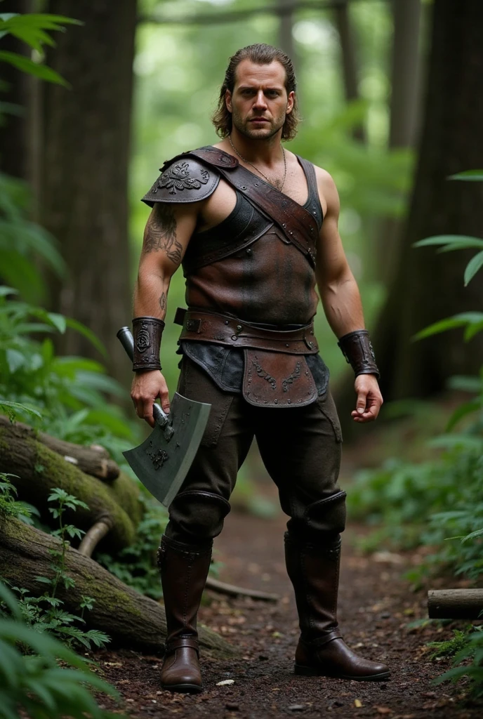 40 year old. Detailed Freddy Krueger Halloween shirtless with a leather harness. Hairy chest and body. Muscular. Masculine. Freddy Krueger claws. Realistic Freddy Krueger. Halloween costume ideas. Gay bear. Leather harness. 8k. Real engine. Gay leather harness with leather jock strap Freddy Krueger colors and style.