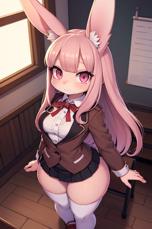 meruccubus (merunyaa), merunyaa, 1girl, brown hair, body freckles, breasts, colored skin, demon girl, demon tail,freckles, hair between horns, long hair, medium breasts, mole, moleunder eye, oni, oni horns, red oni, red skin, red tail, tail thighs, yellow eyes,
blazer, (blue jacket:1.1), red bow, book, green skirt, plaid skirt, pleated skirt, school uniform thighhighs, yellow sweater, cardigan, glasses
<lora:Meruccubus (Merunyaa):0.5>
