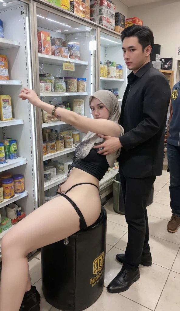 ((portrait)), (view from front), ((view from front)) ((full body photo)) camera from distance, in a camping ground settings, a mature (hijabi) (muslim) mom in bra 30 years old with an hourglass figure combined with ((thighhighs)) 1girl, (hetero), (1boy), ((gigantic penis)), (perfect penis:1.4), (sex), pussy, bra, (testicles), (anal), (folded), (sex from behind), (full nelson),(reverse suspended congress), she is looking at viewer,skin texture, ultra high res, RAW, instagram LUT, masterpiece, best quality, ultra-detailed, ultra high resolution, RAW, 4k, (looking at viewer), on a wooden chair, camping ground, near tree,(cleavage), sexually satisfying face