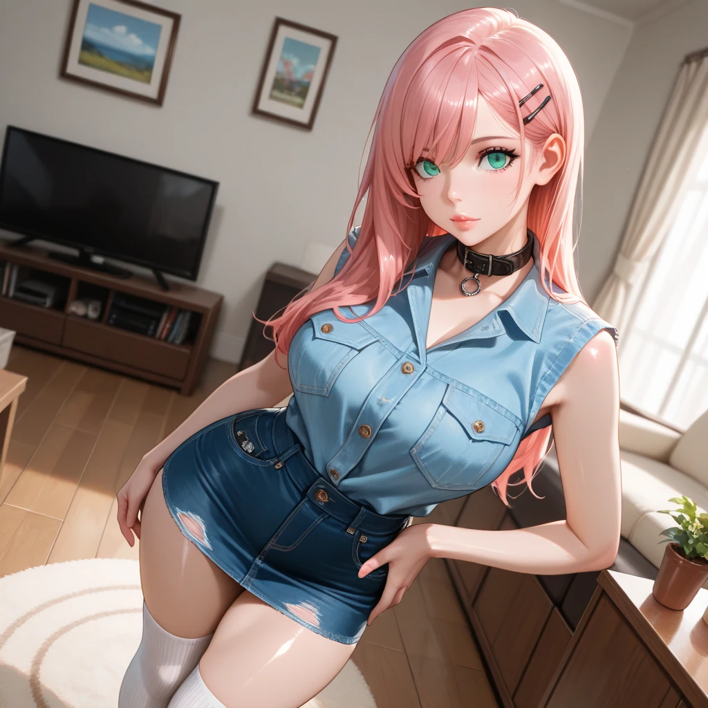 ((NSFW))、(masterpiece, Highest quality:1.3), (Super detailed:1.2), (hyperRealistic:1.3), (RAW Photos:1.2), High-definition RAW color photos, Professional photos, (PhotoRealistic:1.4), (Realistic:1.4), (Pink Hair:1.5), Professional Lighting, Perfect Anatomy, (Big Breasts:1.2), (blush, Detailed face),Earrings, necklace, Gold bracelet, (Slim body、Are thin、Model body type、Beautiful long legs)、Random sexy gravure poses, (White tight t-shirt、Open chest、Shorts、金のEarrings、:1.3)、To the tips of the feet、(((Sweat)))、((Sweatで濡れた肌、My hair is wet))、Double teeth、((crowded train))、(smile)、(((Body odor)))、((pubic hair))、(((female masturbation)))