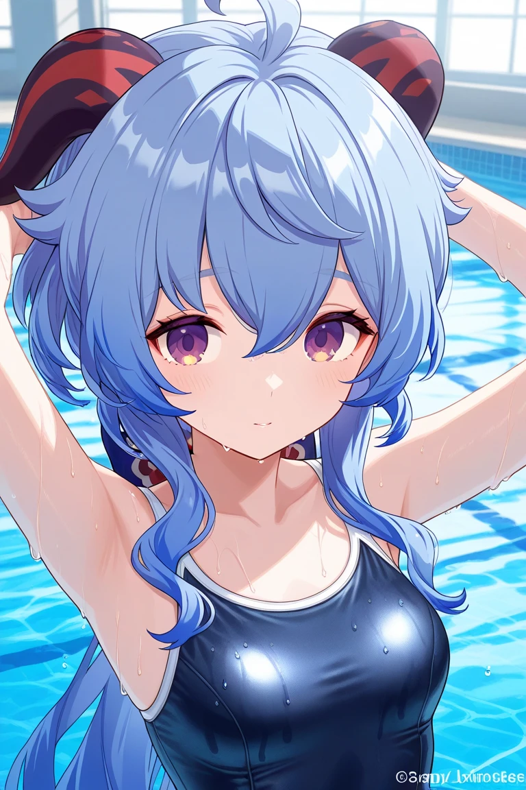 girl、ribbon、Vivid Color、Swimwear