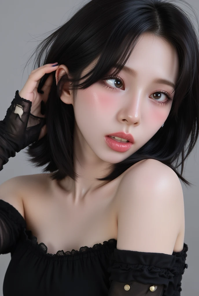 (Browsing Caution:1,4),Mix 4, (8k, RAWphotograph, Highest quality, Tabletop: 1.45), (Realistic, Realistic: 1.37),illumination, night, プロのillumination, photographn mapping, Radio City, Physically Based Rendering, Gradient Brunette, 高品質のphotograph, High resolution, 1080P, (Detailed facial depiction), (Detailed description of the hand), (Delicate CG), Extreme light and shadow, Rich details, (Detailed facial features), (Highest quality), Look in front of you, Highly detailed face, Highly detailed lips,  超High resolution, (Faithfulness: 1.4), photograph, 1 girl, [(sad)],  , Thin limbs, movie, Cool pose, I Cup, Highest qualityな完璧なボディ, photographのような, (1 girl: 1.3), Perfect balance, (Huge, Perfect breasts, Areola),(Realistic, Photorealistic:1.37),One Girl, Cowboy Shot,Professional Lighting, Photon Mapping, Radio City, RAWphotograph、(Photorealistic:1.4)、Octane Rendering、Complex 3D rendering with ultra-detail, Studio Soft Light, Rim Light, Vivid details, Super Detail, Realistic skin texture, Detailed aspect, Beautiful details in the eyes, Highly detailed CG Unity 16k wallpaper, compensate, (Detailed Background:1.2),Highest quality, 超A high resolution, Tabletop, One Girl, One girl,alone, Upper Body,View Viewer, White Background, Bobcut, short hair, Multicolored Hair, compensate , Lips parted, Black Lips, eyeliner, Gothic, Goth Girl,((全身全naked)),(((nsfw))),((naked)),,((Light on face:1.2)),((movie照明:1.2)),(Photorealism:1.4),((30 piercings in left ear)),((necklace)),((A woman who always smiles)),((nightのプールサイド:1.6)),((Lighting on face:1.1)),((Upper Body:1.2)),((Delicately depicting the face:1.2)),(Very short bob hair:1.5),((Multicolored Hairの色:1.6)),((((全naked)))),(((nsfw))),((Small breasts:1.2)),(((((全身全naked))))),(((((全naked))))),(((全身全naked)))