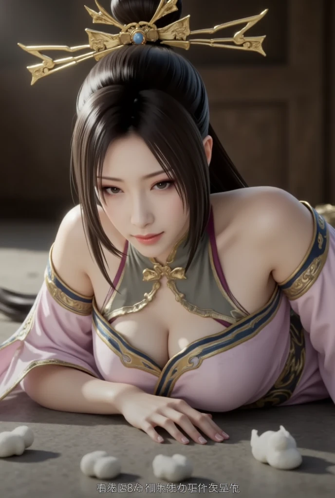 ulzang-6500-v1.1, (RAW photo:1.2), (Photorealistic:1.4), (((A girl))), Beautiful detailed girl, Very detailed eyes and face, Beautiful detailed eyes, Super detailed, high resolution, Very detailed, Best quality, Masterpiece, (((Princess)), ((princess tiara)), ((Long transparent dress)), ((See_Through)), ((G_string)), ((Intricate details)), ((See_Through_Fabric)), ((Sexy dress)), Beautiful detailed, ((cleavage)), ((chapel)), (((Seductive pose))),Above Knees,(((Lie down in bed)))