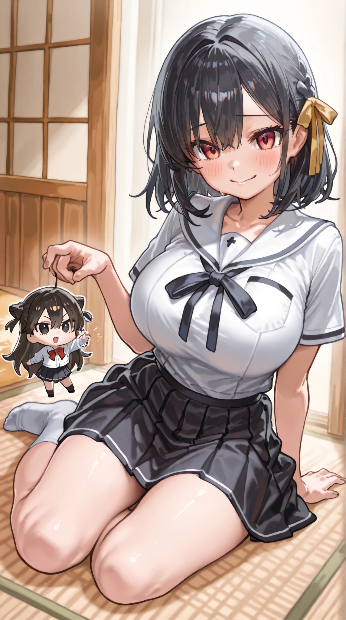 masterpiece、High resolution、Very detailed、Official Art、And soul、Stickers、Full body portrait:1.85、Mating press:1.85、A lot of breast milk overflows from the nipple:1.85、Breastfeeding:1.85、Breastfeeding:1.85、The role of a caring mother:1.85、Maternal:1.85、彼女のUltra-flat chestに包まれる:1.85、Ultra short height:1.85、1 beautiful 3 year old girl:1.85、So small and so young:1.95、(((Baby Face:1.85、Baby Face:1.85、Baby Face:1.85、Ultra-flat breasts:1.85、White T-shirt and checkered mini skirt:1.85、Small breasts:1.85、彼女のUltra-flat chestの乳首:1.85、She hugged me:1.85、She begged to have her nipples sucked.........................................:1.85、Super flat chest nipples:1.85、So small and so young:1.95、She breastfeeds me:1.85、Smile like a mother:1.85、Super flat chest nipples:1.85、Short length、short hair、Both sides up、Seen from directly below:1.85、Leaning forwardピーク:1.85、Baby Face:1.85、Baby Face:1.85、So small and so young:1.85、Ultra-flat chestの乳首:1.85、 look down on someone:1.85、Leaning forward:1.85、Black Hair、Super happy face、Maternal Instinct、She makes me breastfeed、She dotes on me:1.85、She will be my mother:1.2、She pushed me down、Knee pillow、Ecstasy face:1.2、Voice of the Heart、My thick penis satisfied her.........、vagina 、私の太いペニスが彼女のvaginaに入ります、Please spread your legs as far as possible:1.1、saliva、She hugs me:1.85、While hugging her, she swings her hips enthusiastically:1.85、She feels continuous ecstasy:1.85)))、blush、Watery eye、Leaning forward:1.85、On the crib、Cute Kids Room、Super flat chest nipples、Baby Face:1.85、Baby Face:1.85、Baby Face:1.85、Short length、Short length、Short length、Ultra-flat chest、Ultra-flat chest、Ultra-flat chest