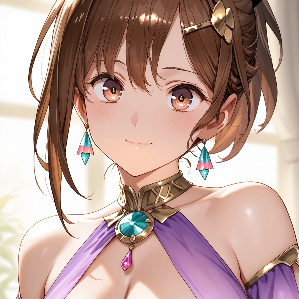 Gold Armor, 4K image, assembly, best quality, masterpiece, movie lighting ,Sexy,Large Breasts,Cleavage,action,In battle,Cleavage,Smile,noble,light beam from hand,Golden lightning surrounds,Red hair,Ponytail hairstyle,Saint Seiya Leo Aiolia,Blink,Lipstick,High purchase price