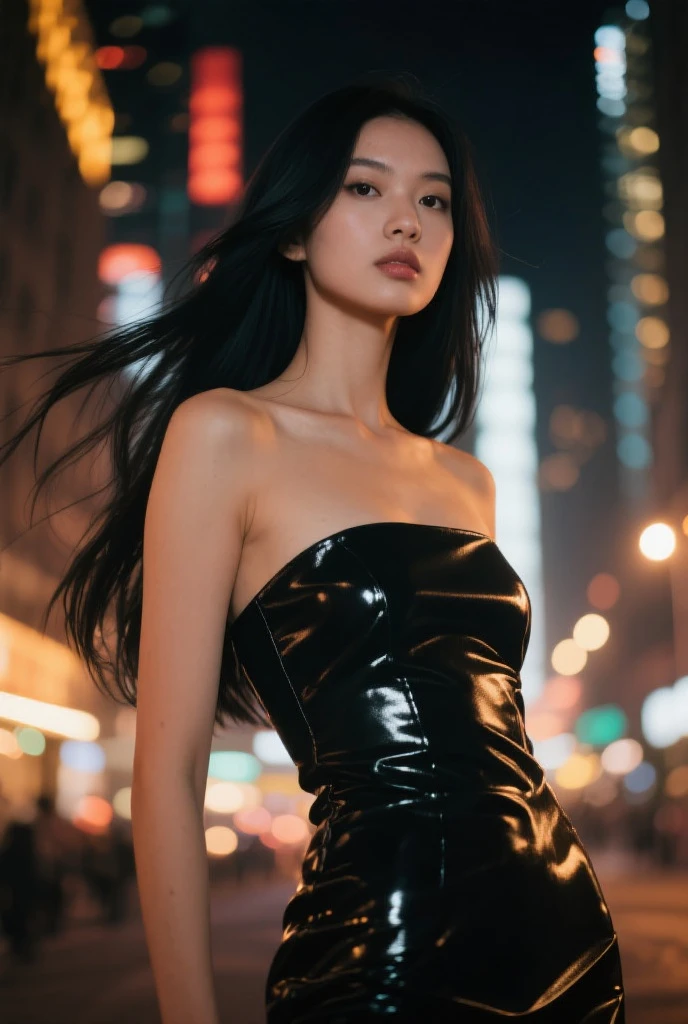 cyberpunked, 1girl, slender, wearing cardiovascular technician outfits, (eye strain hair, spiralcurl hair:1.36), faint lips, Various postures, serious,, (freckles:0.5), (dark mole:0.3), (skin spots, acnes, skin blemishes, age spot, lanugo:0.3), from below , in the (Etoile arc de triomphe:1.4), , Trending on Artstation,, spring,, evening,, NaturalHand2-3500 best quality, beautiful and delicate lips, delicate fingers, detailed pupil, illustration, NaturalHand2-3500