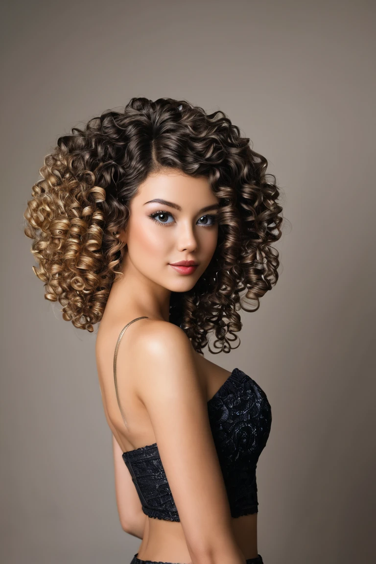 curly hottie
