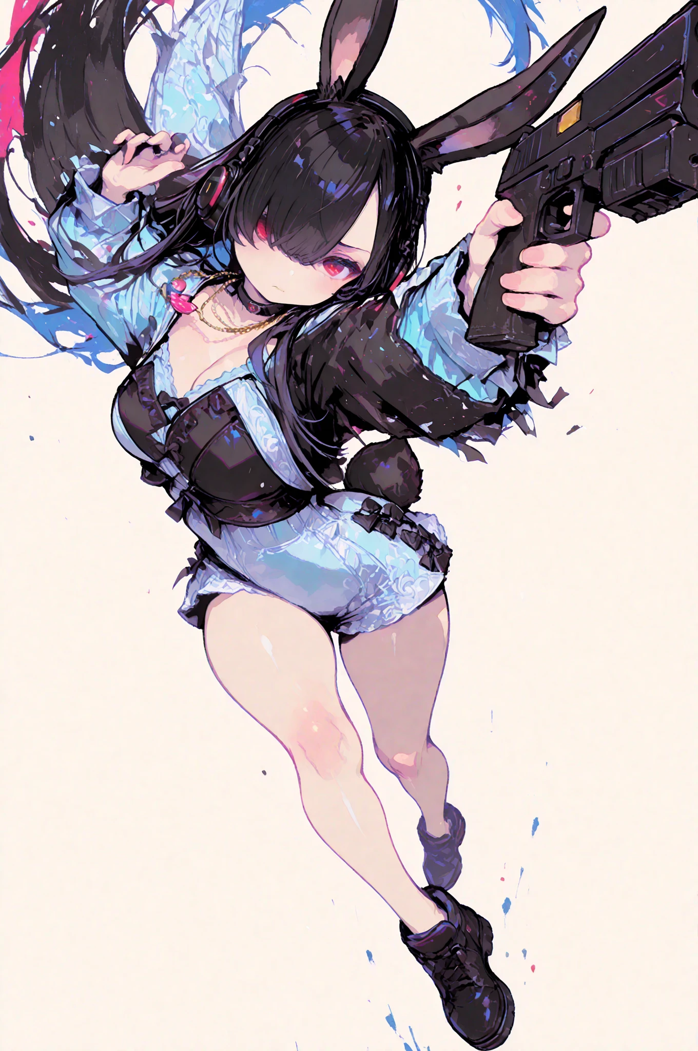 A 20 year old woman, inserting a popsicle into her private parts, spread legs, full body view, bodly fluids,