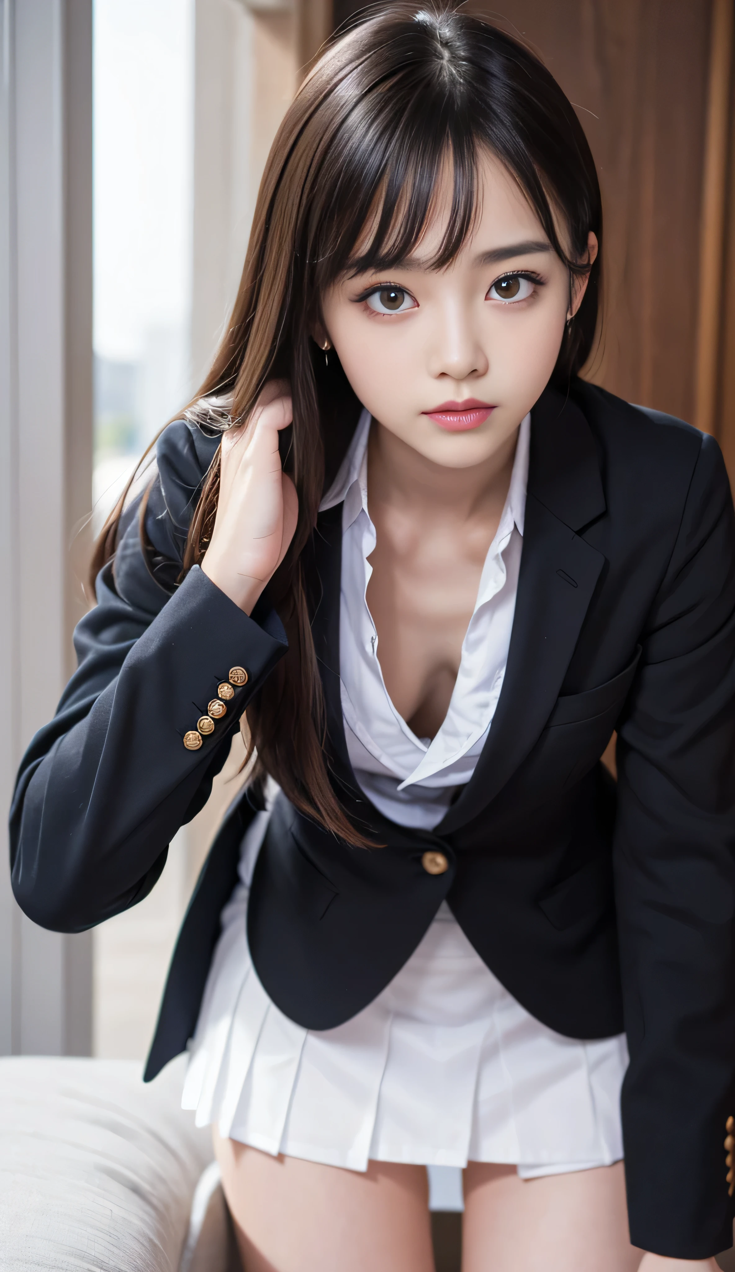 Charming beauties、Black and gold pantyhose、Suit jacket、Black tight skirt、beauty legs、Dyed in darkness、lacy fabric