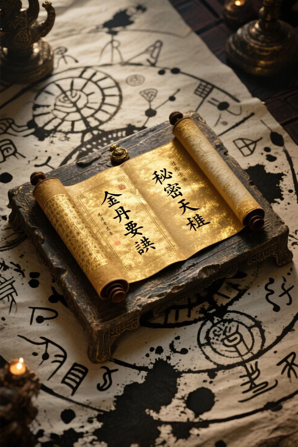 Jin Dan's tips、secrets of Tianji,and do your best to divulge。The Mysterious Rules,and pull out the tray,Know it。