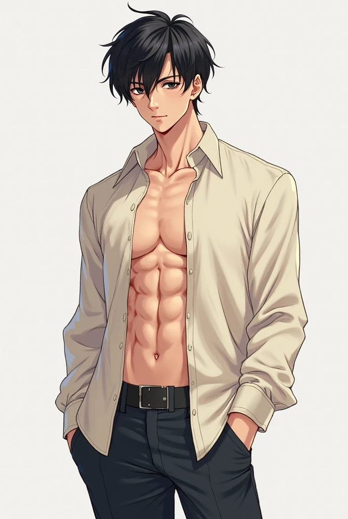 Homem sem roupas