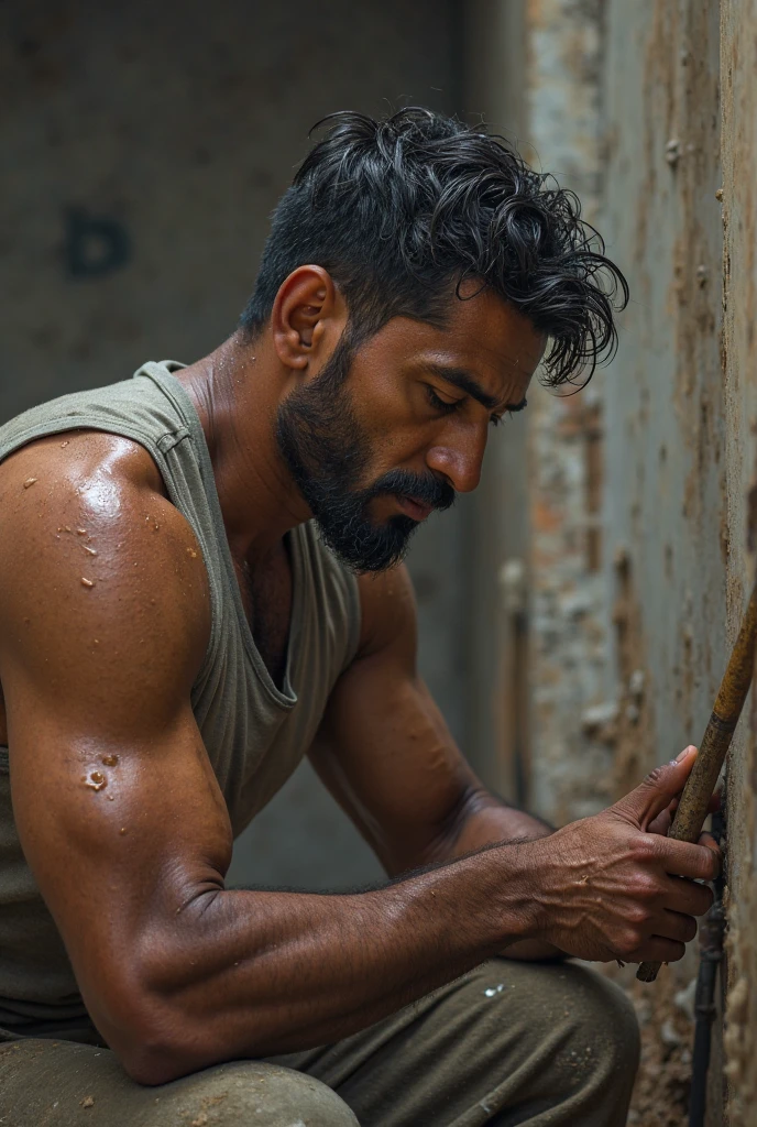 A man betting a Brahmin