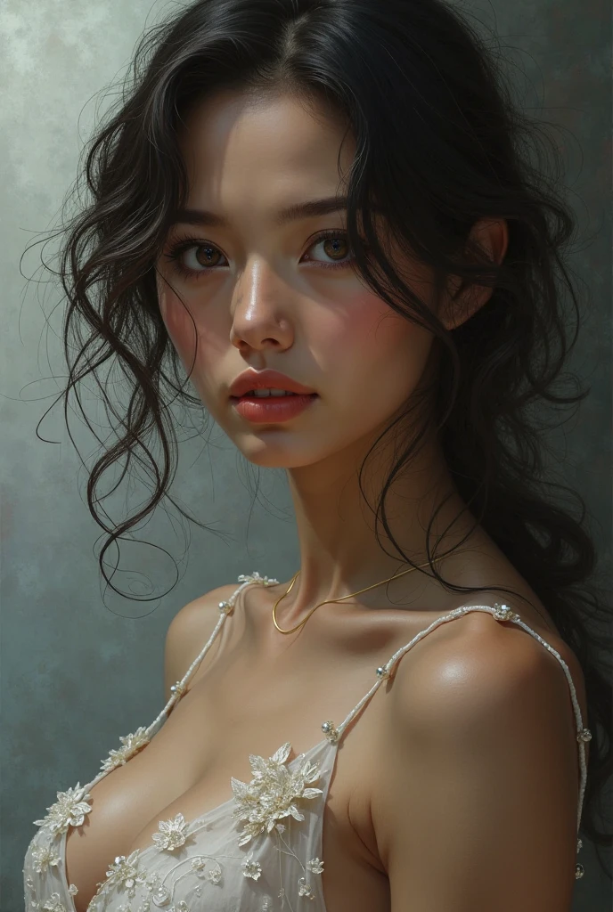 I want her illustrated 