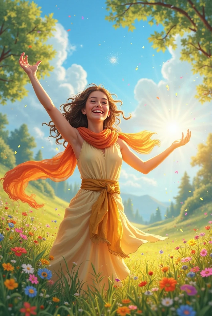 And so, Mia’s magic brought joy and prosperity to everyone around her.