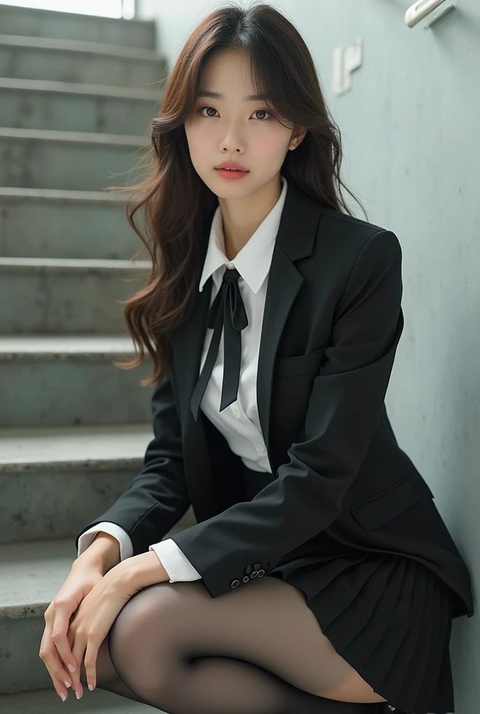 ulzzang-6500-v1.1, (Raw photo:1.2), (Photorealistic:1.4), Beautiful detailed girl, Very detailed eyes and face, Beautiful detailed eyes, Ridiculous, Incredibly ridiculous, Huge file size, Ultra detail, High Definition, Very detailed, Best quality, Masterpiece,, (Simple underwear)), Illustration, Very detailed, CG, Unification, 8k wallpaper, fantastic, fine details, masterpiece, top quality, highly detailed cg uniform 8k wallpaper, light on face, movie lighting, 18 year old girl, (((without panties)), ((dynamic pose))),