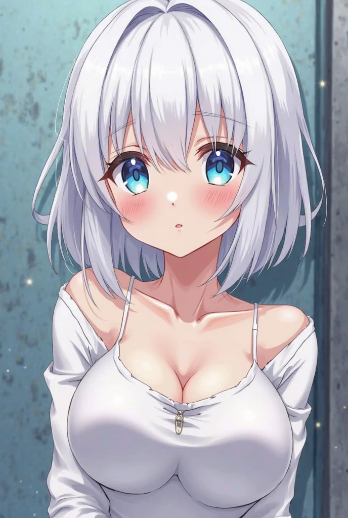 beta, silver hair,blue eyes,,short beta, silver hair,blue eyes,,short hair,masterpiece,best quality,highres,ultra-detailed,aamitsuri,long hair,,bangs,cleavage,school swimsuit,blue swimsuit, swimsuit,one-piece swimsuit,ahg rolling eyes tongue (((blusch,pleasure,orgasm,holding back moans)))
