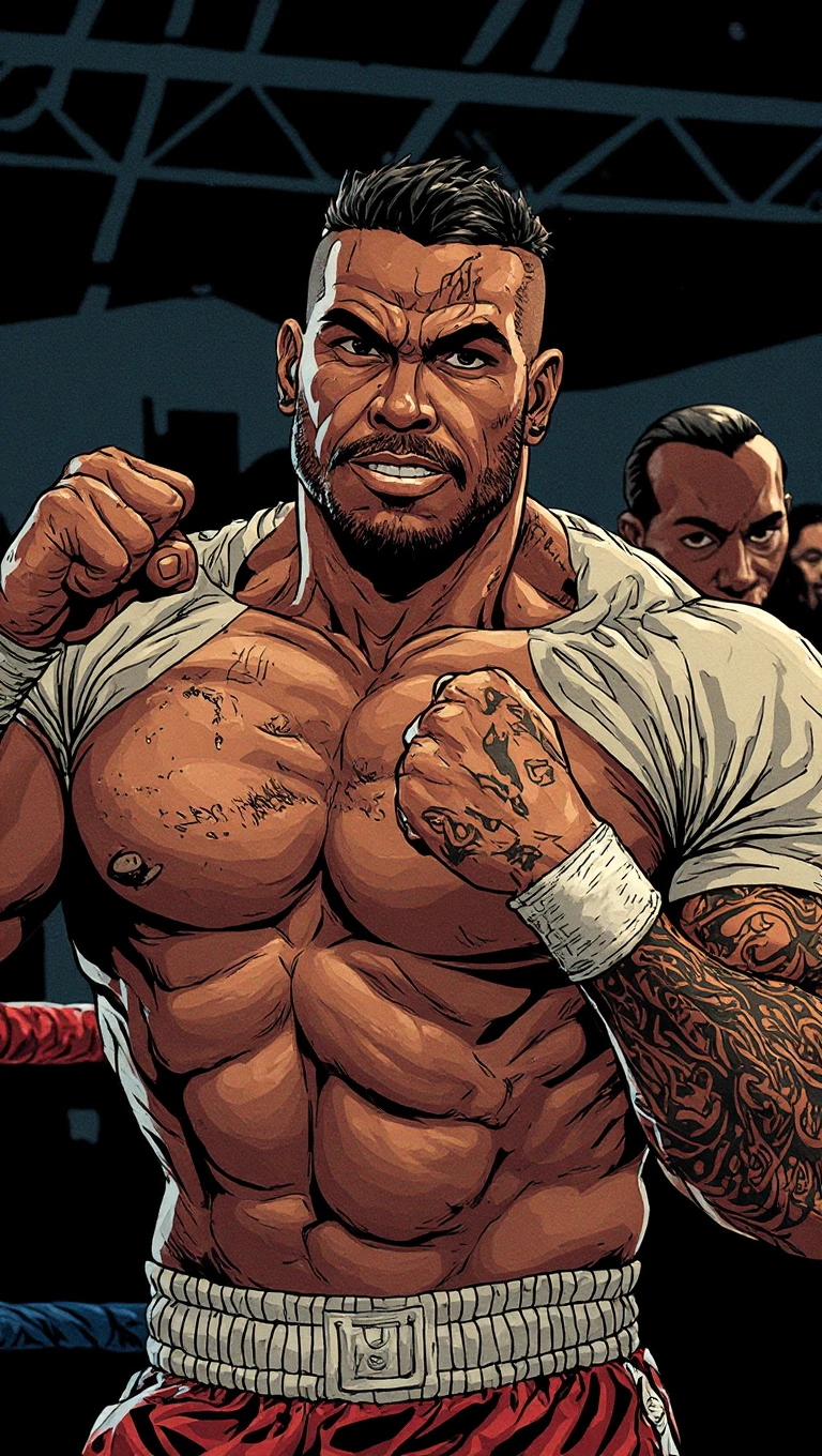 Mike Tyson, Baki anime style