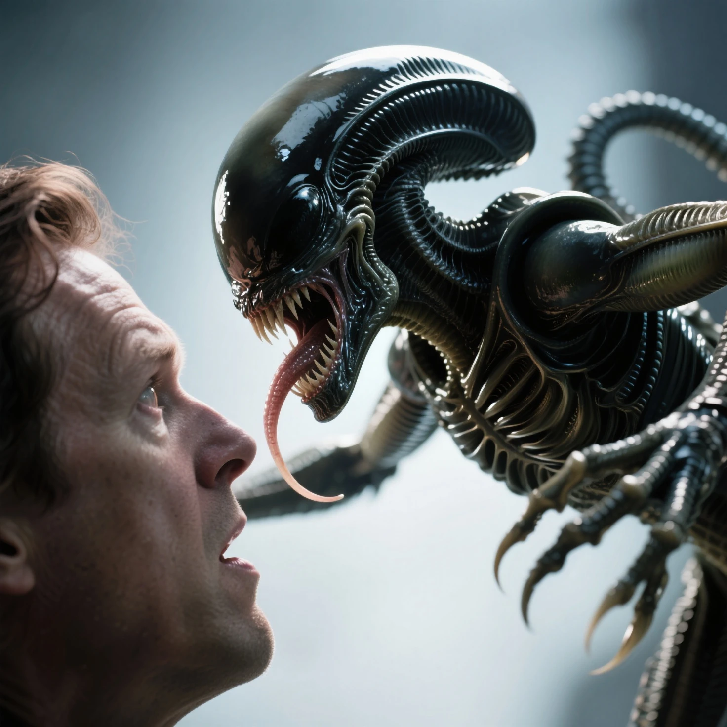 (masterpiece, best quality, 4K,8K,ultra detailed,detailed background,
beautiful,best quality,detailed,exquisite,extremely detailed,finely detailed,high quality,insanely detailed,
masterpiece,ultra detailed,ultra highres,ultra quality:1,4), 
focus,perfect light,dynamic light,natural light,非常にリアリスティックな絵柄,写真,(facehugger:1.2),(Xenomorph),(alien series),視聴者の顔面にとびかかってくる