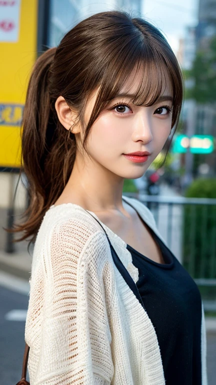 Beautiful JapanJC14 years old 152㎝ 79/58/80 ロリギャル Beautiful, white and smooth skin Shoulder-length chestnut-colored loosely curled hair look up 1Strip A beautiful body in the process of growing Lightly dressed and highly exposed already1Strip Chest glimpses Full body image