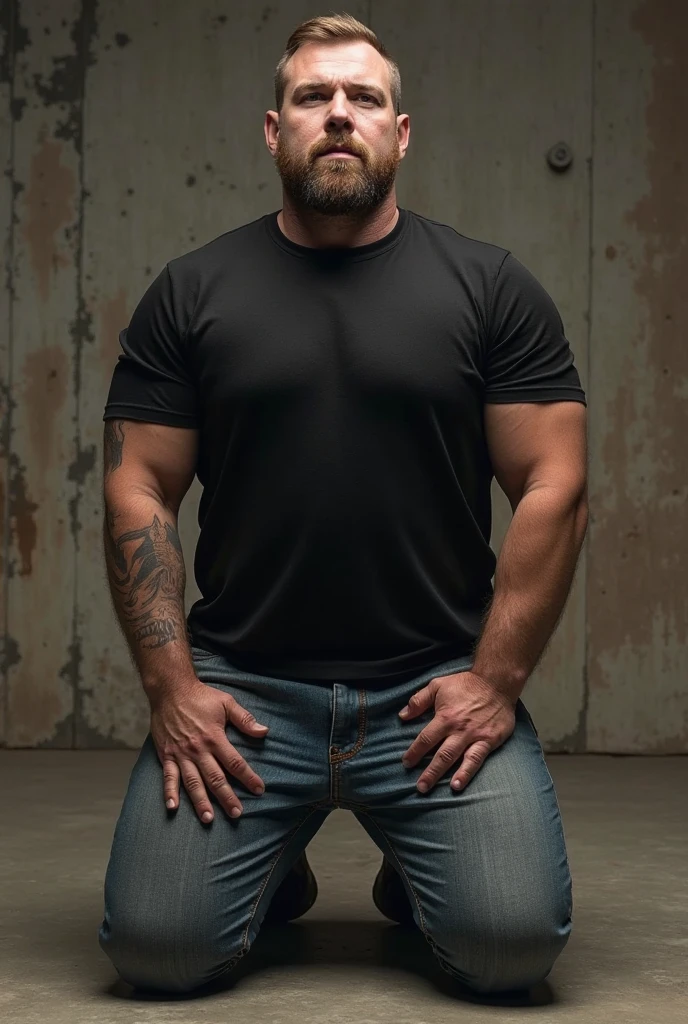 human, glasses, chubby, beard, nsfw, locker room background, BREAK high resolution, photorealism, photo, real BREAK detailed face BREAK work jeans, dark blue work shirt,