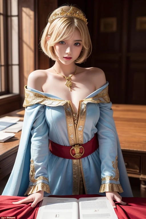 (((masterpiece, best quality))), (((high quality))), (((high resolution illustration))), (((hyper detail))),(((NSFW))), (((Wordsworth's Sharon))),(((Very beautiful long blonde hair))), (((Very beautiful face))), ((((Detailed face)))),(((very beautiful blue eyes))),(((Realistic Skin))),(((her face is flushed))),(((slim body))),(((slim thighs))),(((small breasts))),(((very beautiful slender legs))),(((platinum armor with extremely detailed and intricate decoration that shows her cleavage))),(((A skirt with extremely detailed and intricate decoration))),(((Boots with extremely detailed and intricate decoration))),(((A cloak with very detailed and intricate decoration))),(((beautiful earrings))),(((beautiful hair ornaments))),(((at the very beautiful sea))),(((wet her skin))),(((1girl))),(((many boys))),(((saliva))),(((very angry))),(((standing)))
