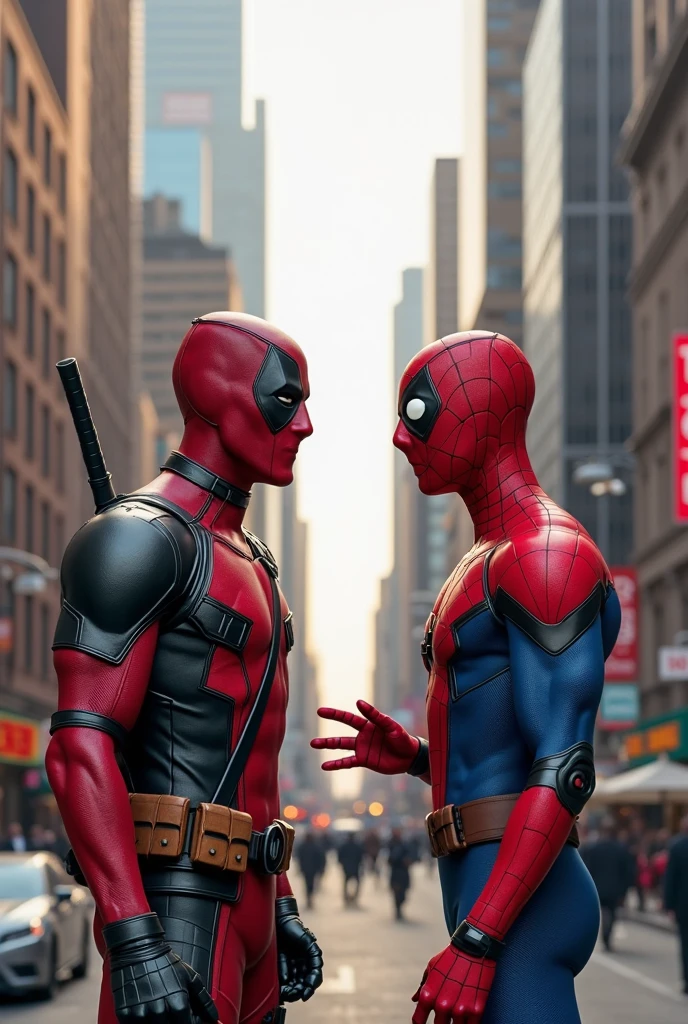 Deadpool culiando a spiderman 