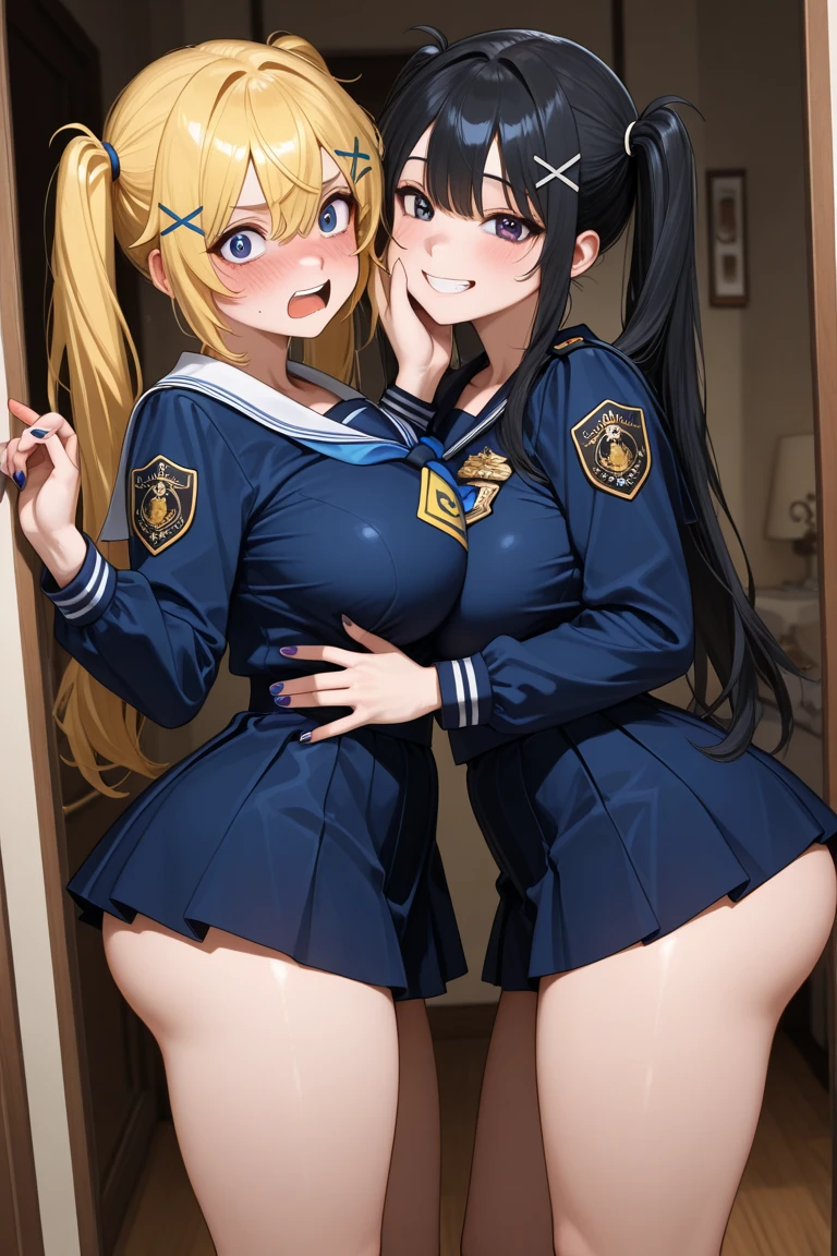 Hot School girl dressing a sexy uniforme