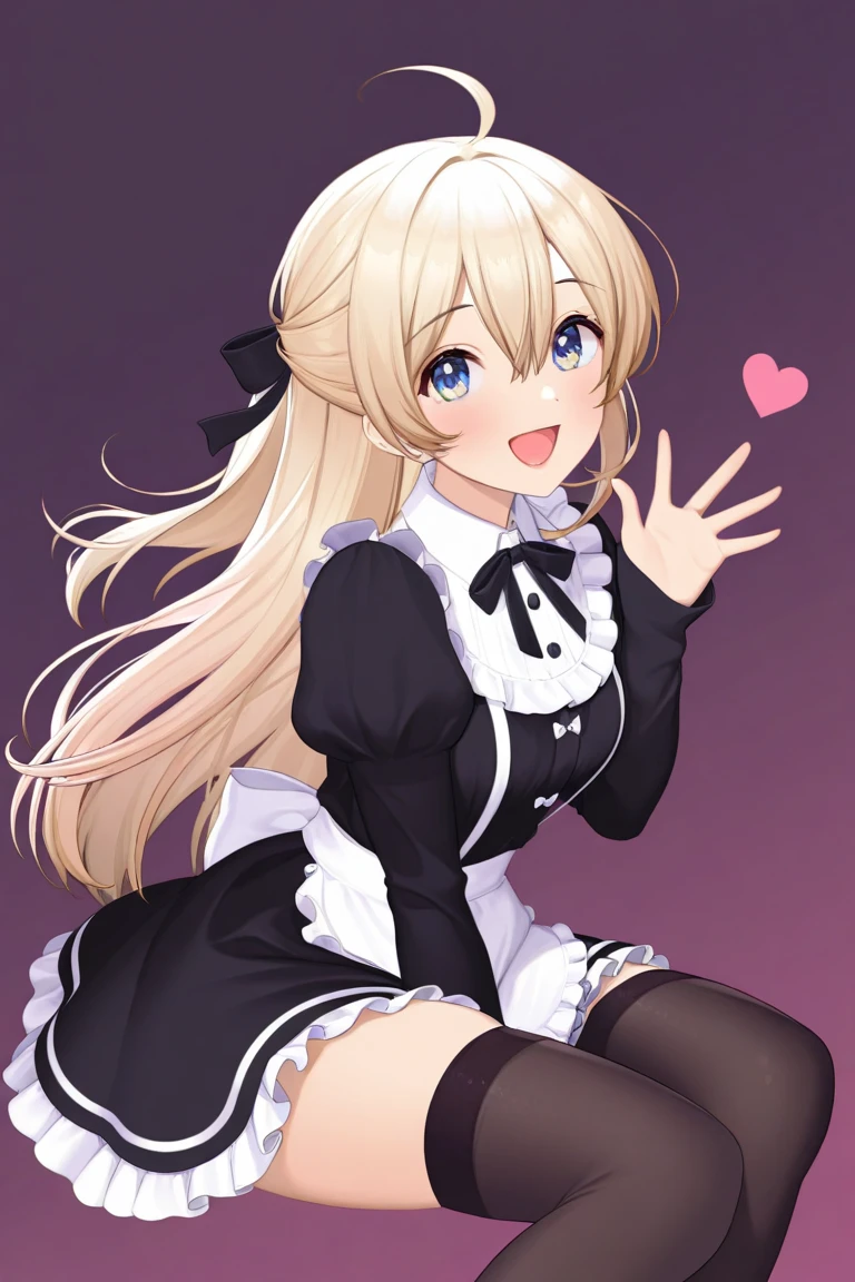 ???? (NIKKE) maid goth corpo inteiro 