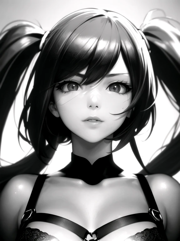 hard-edged, black outline, dark_white, three toned, monochrome