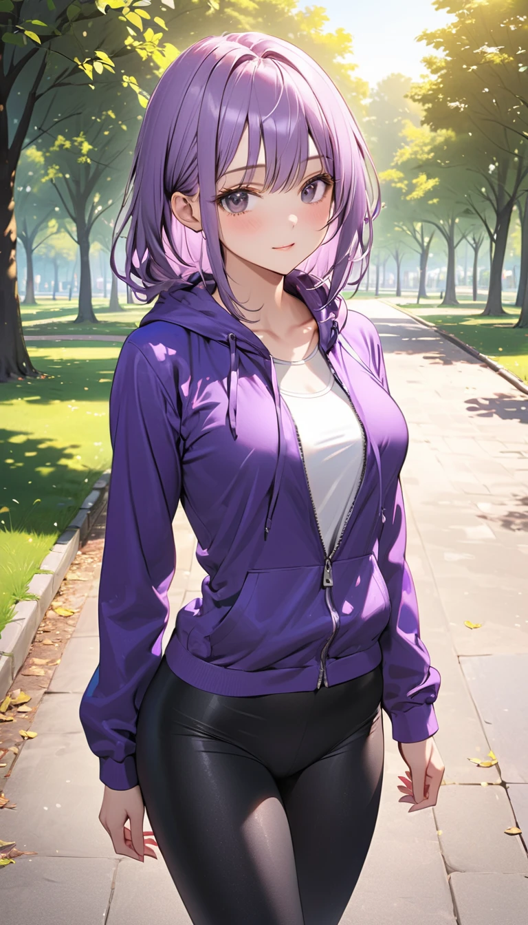 mastute piece,Best Quality,insanely detailed,8k cg,nsfw,
(shoot upper body:1.3),
(1girls:1.3),standing,looking at viewr,body in front,both arms behind back,(school-tracksuit:1.3,buruma:1.3),(bare breasts:1.1),(bare nipples:1.1),
break,
blush,shy,(ecstasy face),(trembling:1.2),break,(light purple hair:1.2),
break,
perfect breasts,perfect teats,(open mouth:0.9),(large breasts:1.2),
(outdoor sports field)、