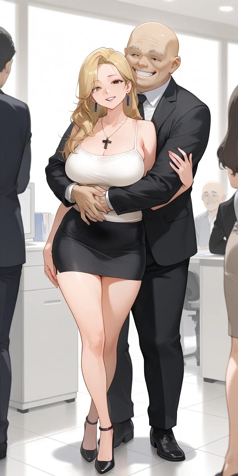 white tight office suit undressed, mini pleated skirt lifted,
big breasted
full body look,
wet body,
Mischievous face female,
Surrender female,
white high heels,
aged 27,
Long wet hair female,
standing solo beautiful female,
female tied up by group of men,
very close distance from group of men,
attacked by group of men,
fucked from behind by group of men,
Groped by group of men,
crowded by group of men,
crowded from front back up down side group of men,
crushed by group of men,
overlapped by group of men,
hug by group of men,
humiliated by group of men,
bullied by group of men,
bearhug by group of men,
fingering by group of men,
forced by group of men,
submission by group of men,
force kissed by group of men,
touched by group of men,
fondled by group of men,
lifted by group of men,
groped by group of men,
manhandled by group of men,
Loved by group of men,
Rough by group of men,
licked by group of men,
held by group of men
surrounded by group of men,
full group of men,
in small room,
in corner,
ultra detailed,
ultra realistic,
cinematic lighting ,
Highest quality,
8k wallpaper,