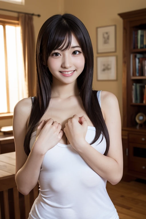 (nsfw:1.3),
(naked:1.3),
(barefoot:1.3),
(from the thigh up),
(brown medium length bangs),
(brown hair),
(bob medium length hair),
(middle_length waved hair),
(vertical roll medium length hair),
((Shaggy princess cut medium length tied at the back waved hair),
put your hair up,
Masterpiece, high quality, High resolution, extremely detailed, cute with glowing white skin, eyelashes and cute dark-brown eyes, Jewelry Accessories Anime, gorgeous background-centered composition,
(Best quality, 32k, photos of cute Japanese women),
(Raw photo: 1.2),
(The background is the dimly lit interior of a Japanese Edo period temple),
(Dark Background:1.0),
(intense shadow:1.2),
1girl and 1boy,
detailed face and breast,
17 years old,
tall,
(plump),
(Plump character print black_T-shirt:1.1),
(bare breast:1.3),
(bare nipple:1.3),
(Sex with a dull man in his 20s:1.2),
(The other person is a dull man in his 20s:1.2),
(She holds the head of a dull 20-something man to her chest:1.2),
(A dull man in his 20s buries his face in his girlfriend's breasts:1.2),
(She has intense sex with a man:1.0),
(missionary sex),
(cowgirl sex),
(back position sex),
(standing back sex),
(standing sex),
(Holding her and inserting sex),
(Piledriver sex),
(squirting),
(A dull man in his 20s kisses his girlfriend's nipples),
(A dull man in his 20s gives his girlfriend a deep kiss on the nipples),
(Sitting sideways),
(彼女は冴えない20代男性にBreast milkを与える:1.0),
(Breastfeeding play:1.0),
(A dull 20-something guy sucks his girlfriend's nipples:1.0),
(A dull man in his 20s licks his girlfriend's nipples:1.0),
(A dull man in his 20s penetrates his girlfriend:1.0),
(Breastfeeding play:1.0),
(Breast milk:1.0),
(She looks at the gentle, dull man in his 20s.),
(close eyes),
(looking away),
(inner thigh),
(Super dynamic angle: 1.4),
(Close-up :1.4),
(from side),